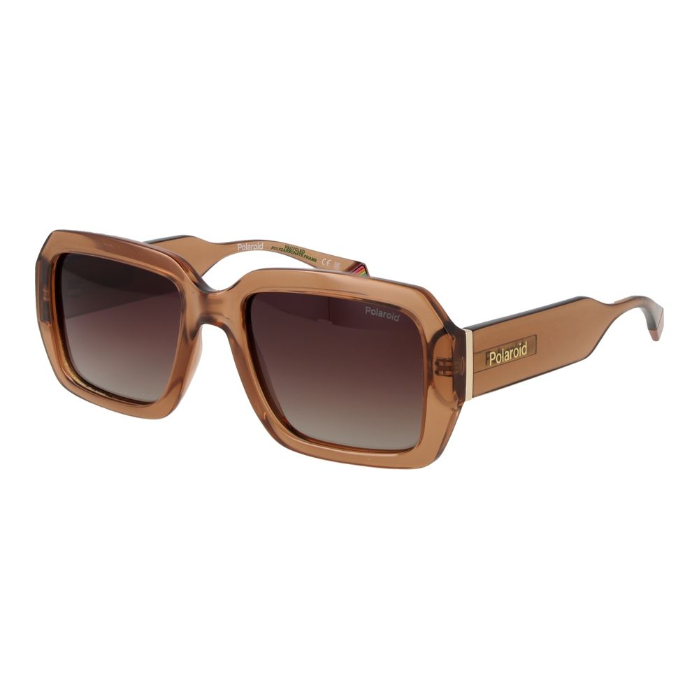 Brown Polycarbonate Sunglasses - ventzia
