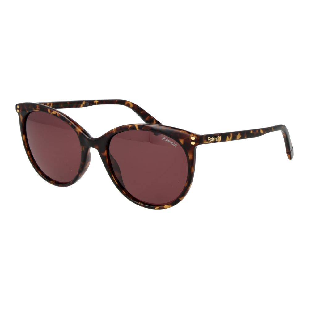 Brown Polycarbonate Sunglasses - ventzia