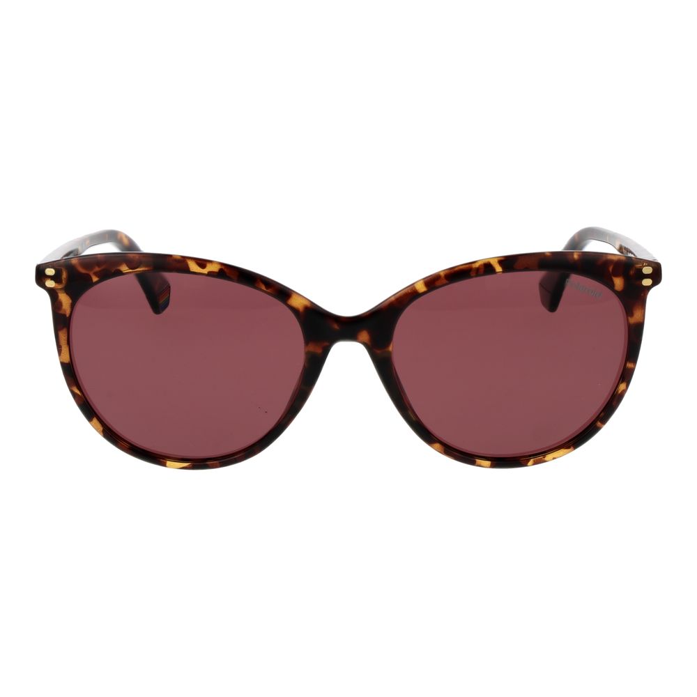 Brown Polycarbonate Sunglasses - ventzia