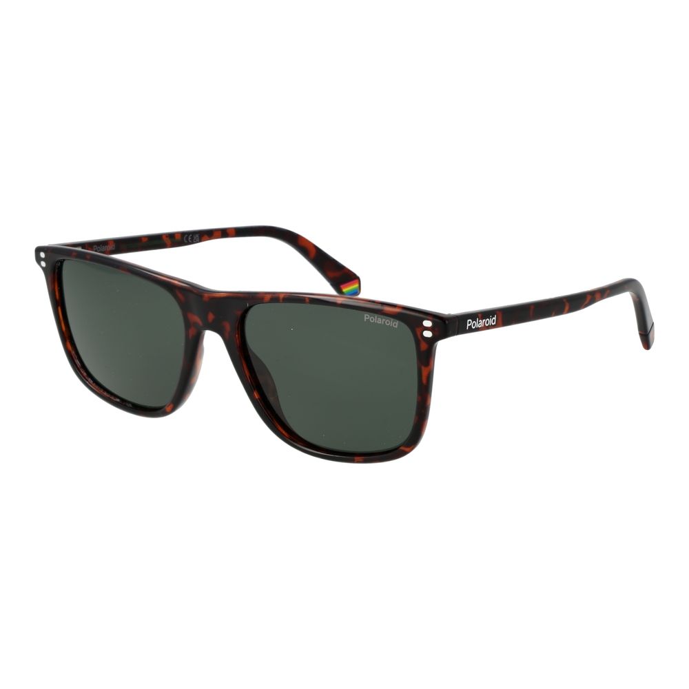 Brown Polycarbonate Sunglasses - ventzia
