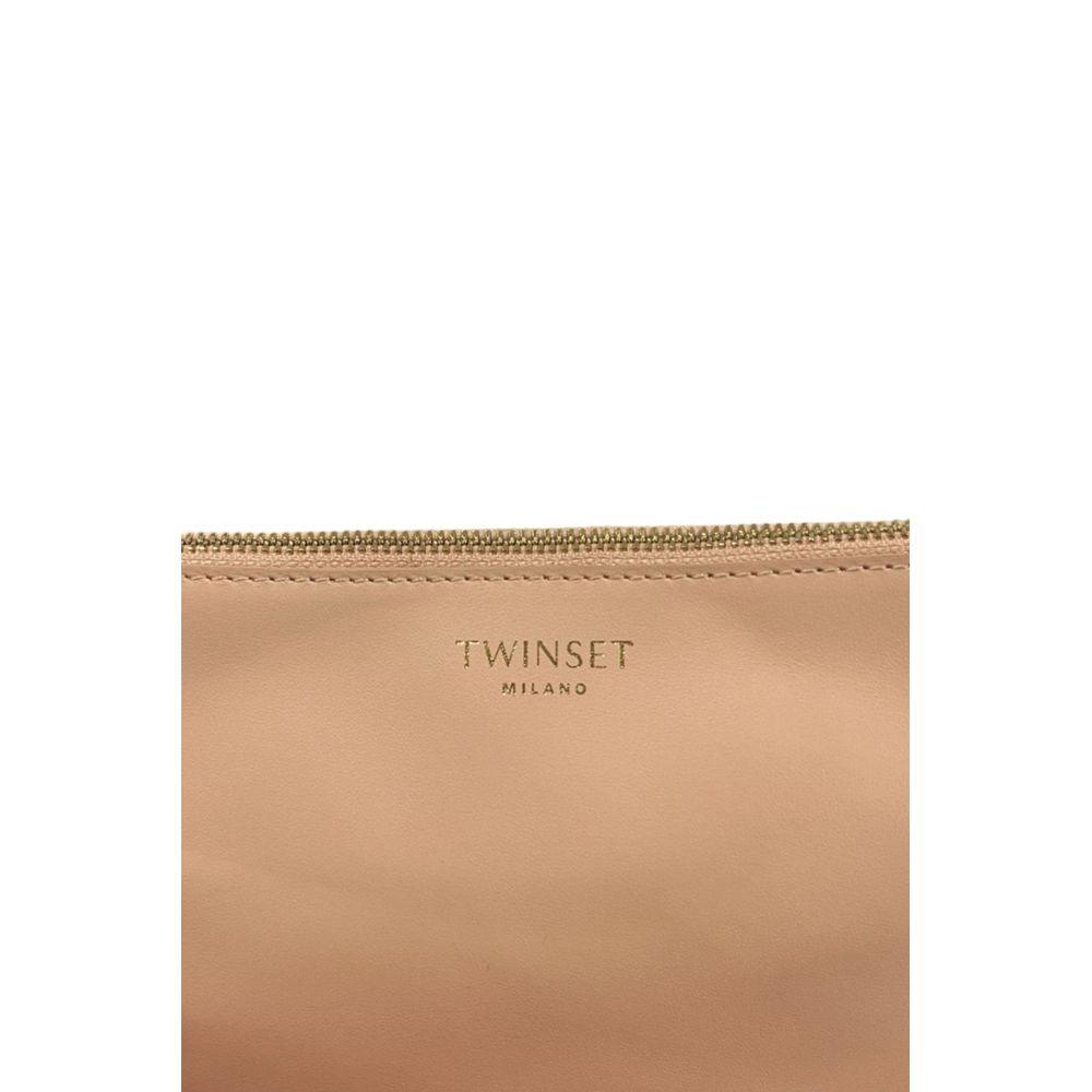 Pink Polyurethane Women Clutch - ventzia