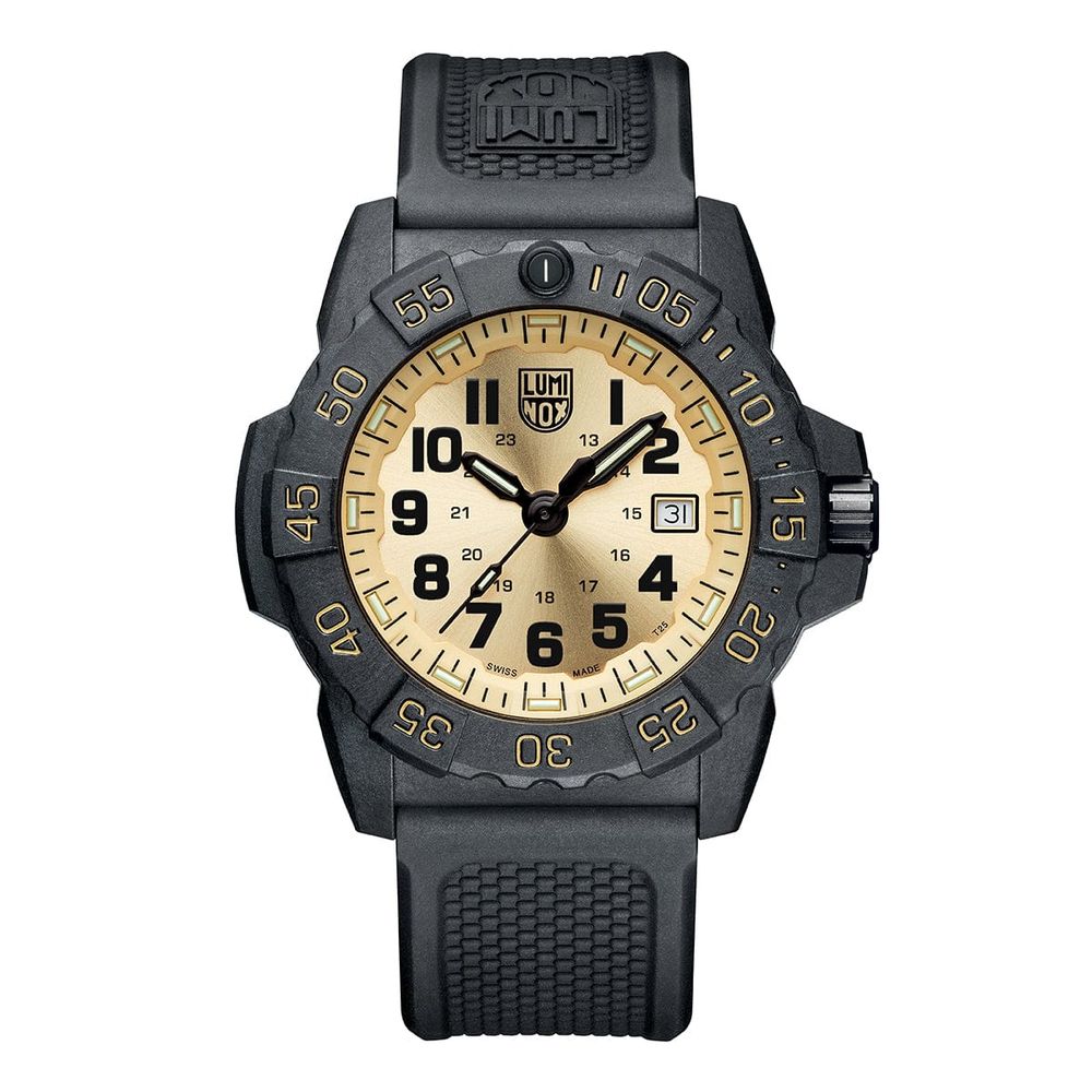 Black Rubber Sport Watch - ventzia
