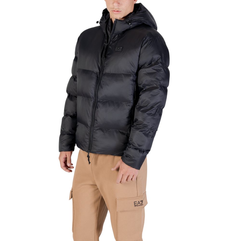 Black Polyamide Bomber - ventzia