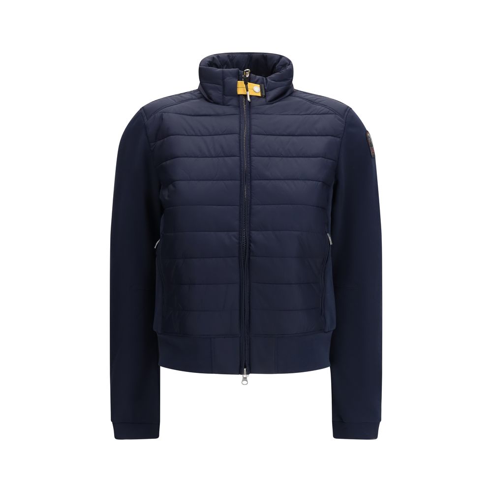 Blue Polyamide Shell Jacket - ventzia