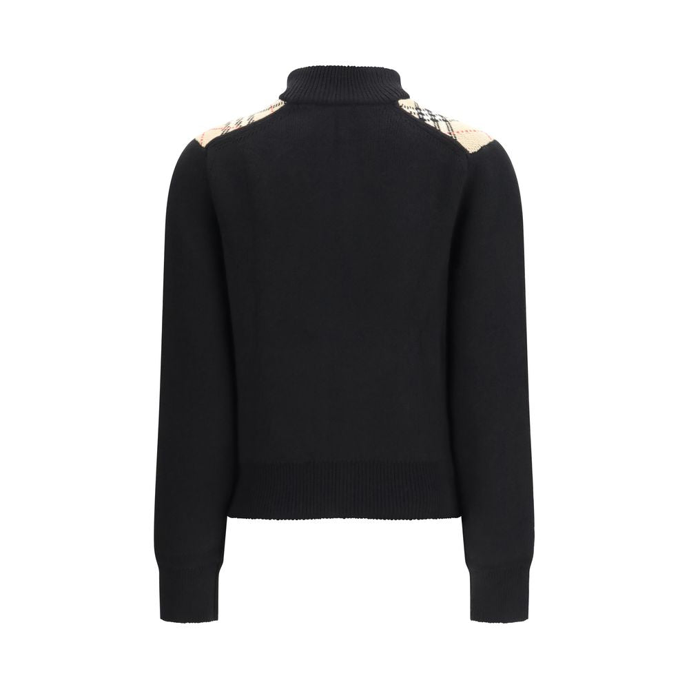 Black Wool Cardigan - ventzia