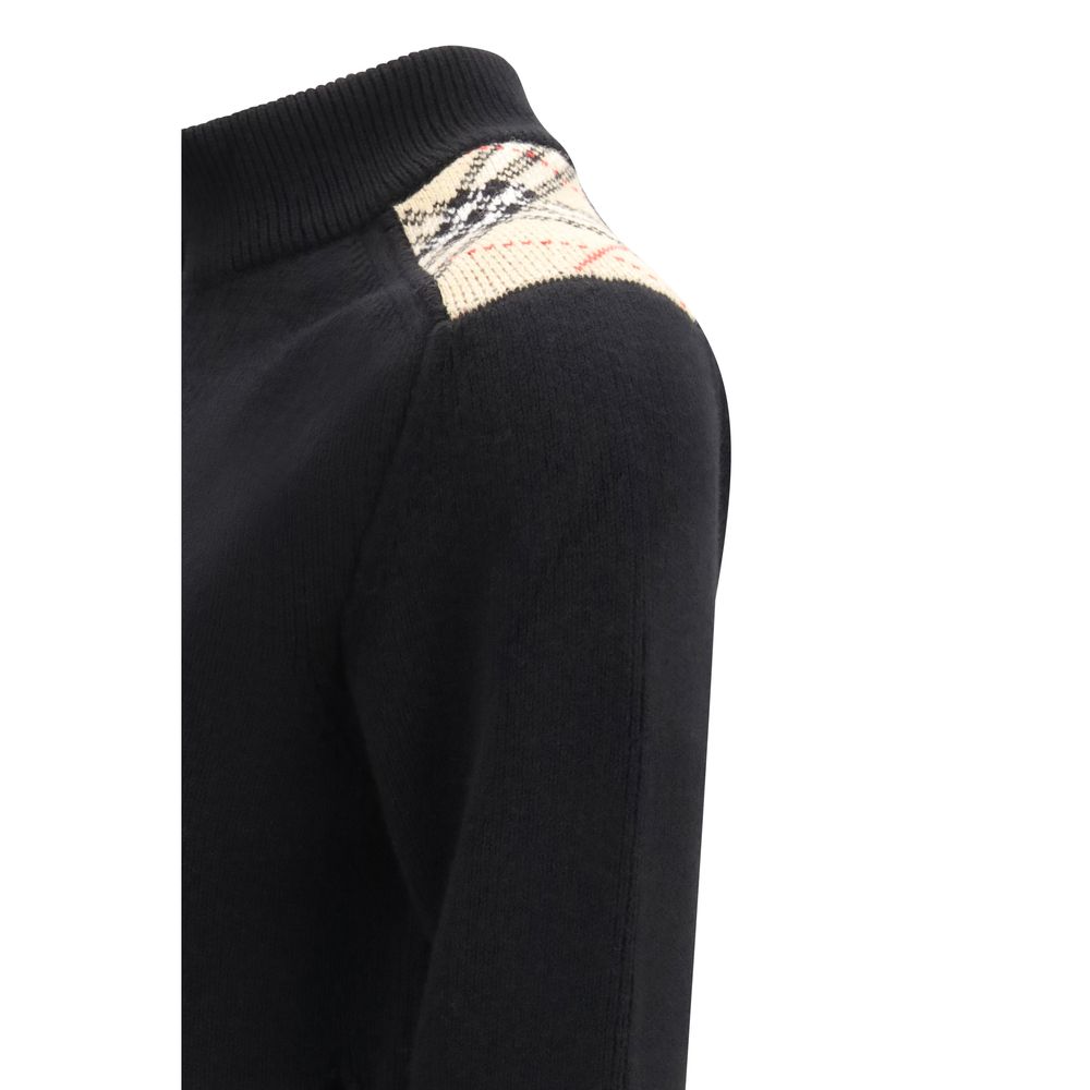 Black Wool Cardigan - ventzia