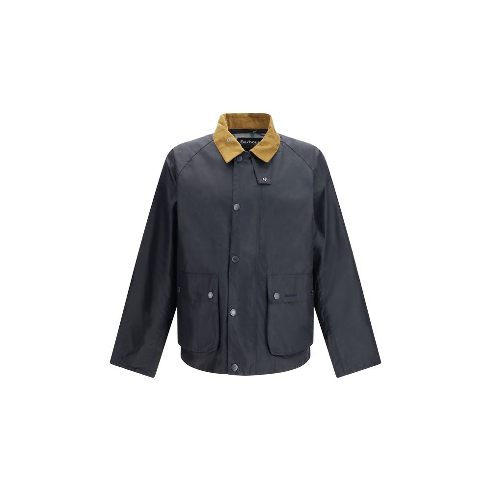 Blue Cotton Coat - ventzia