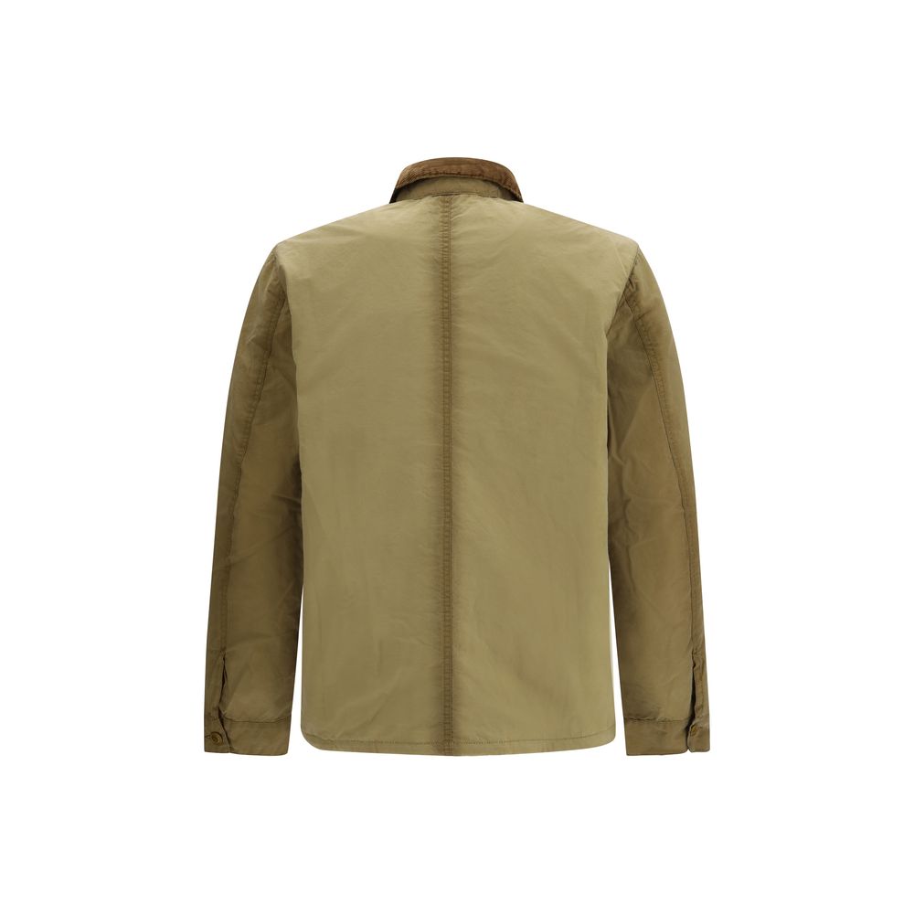 Beige Cotton Coat - ventzia