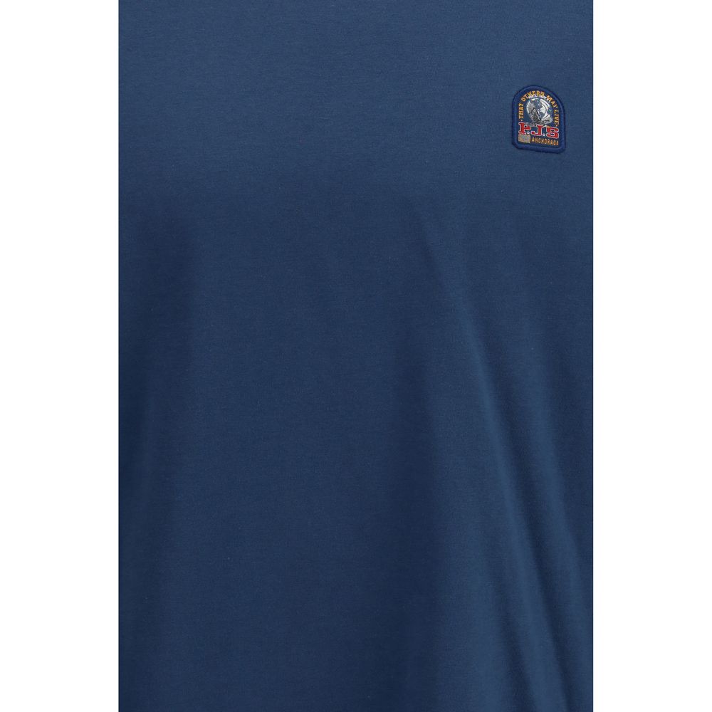 Blue Cotton T-Shirt - ventzia