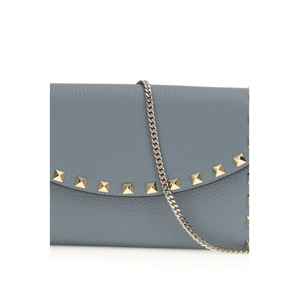 Blue Calf Leather Bos Taurus Wallet - ventzia
