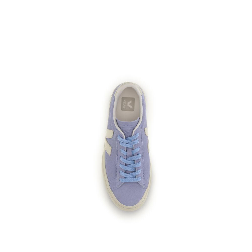Blue Calf Leather Bos Taurus Low Top Sneakers - ventzia