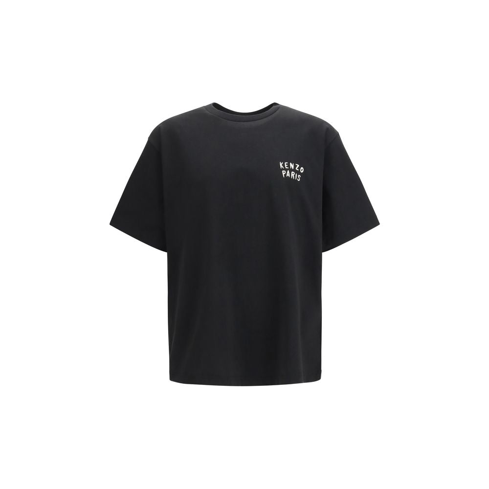 Black Cotton T-Shirt - ventzia