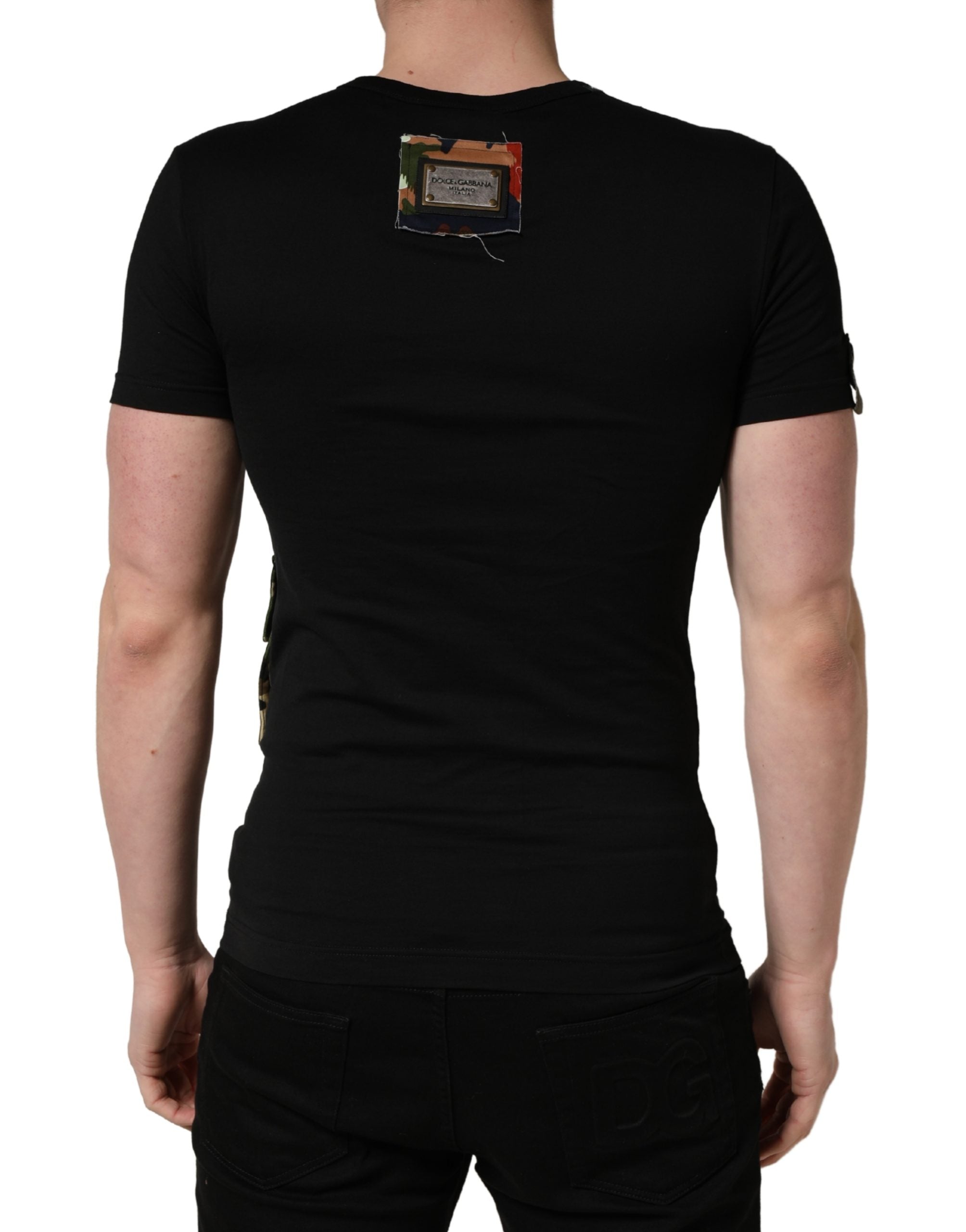Black Italians Do It Better Camo Pocket Men T-shirt - ventzia
