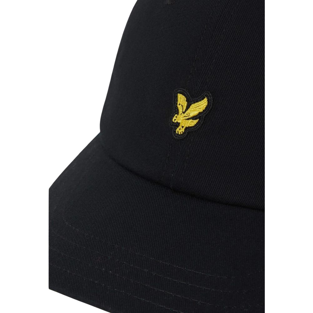 Black Cotton Cap (Baseball Hat) - ventzia