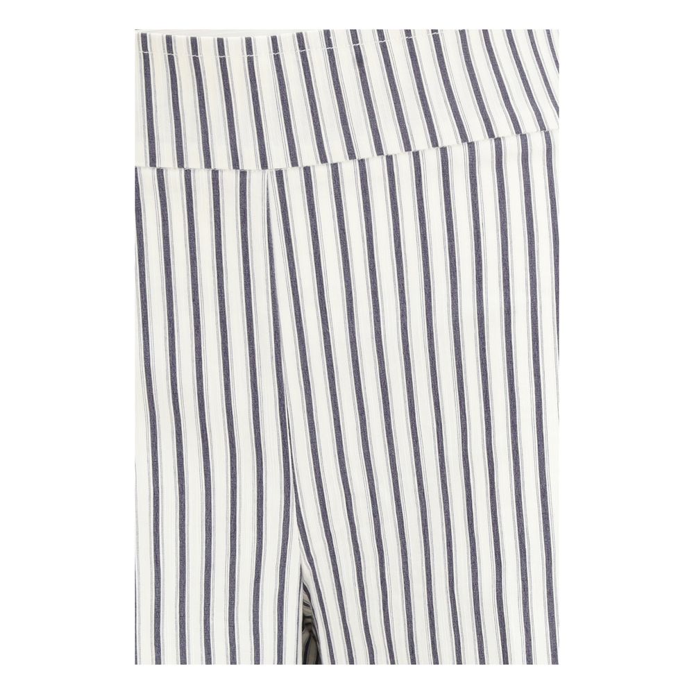 Multicolor Viscose Casual Pants - ventzia