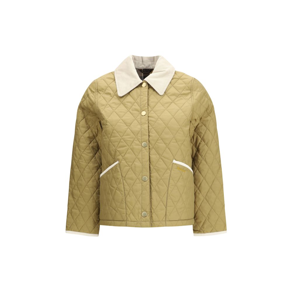 Beige Polyamide Jackets And Coat - ventzia