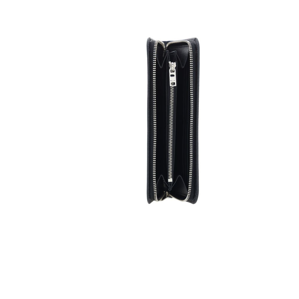 Black Calf Leather Bos Taurus Wallet