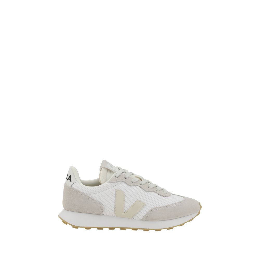 White Calf Leather Bos Taurus Athletic Sneakers - ventzia