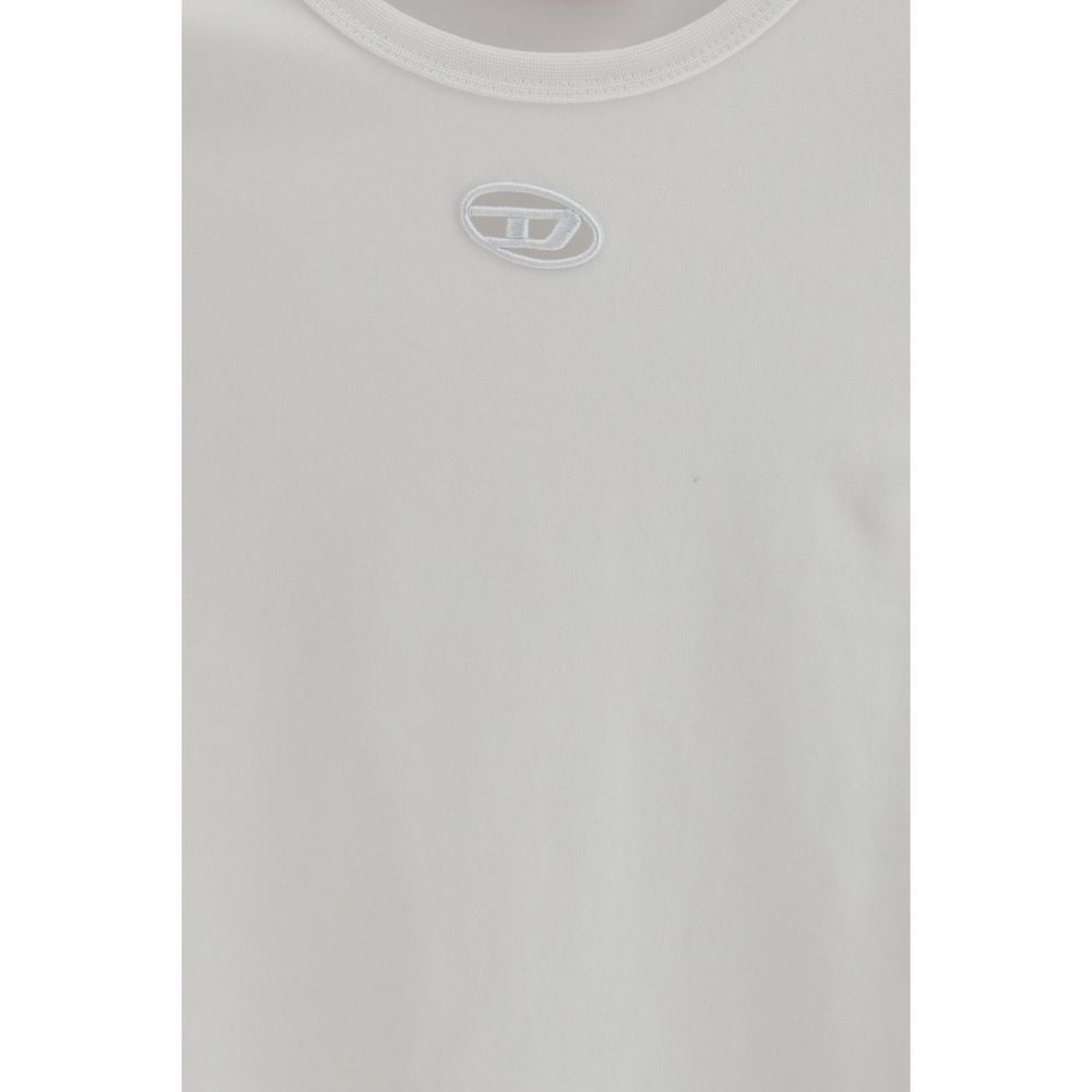 White Cotton T-Shirt - ventzia