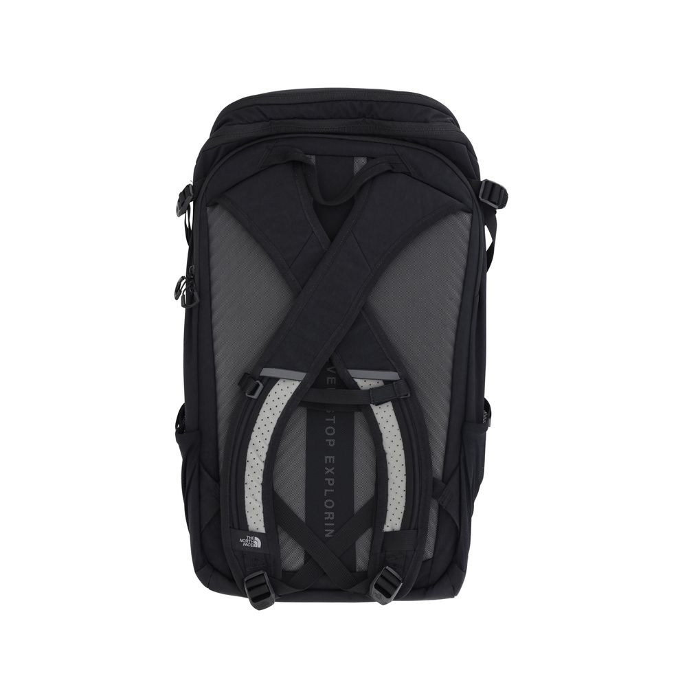 Black Recycled Polyester Backpack - ventzia