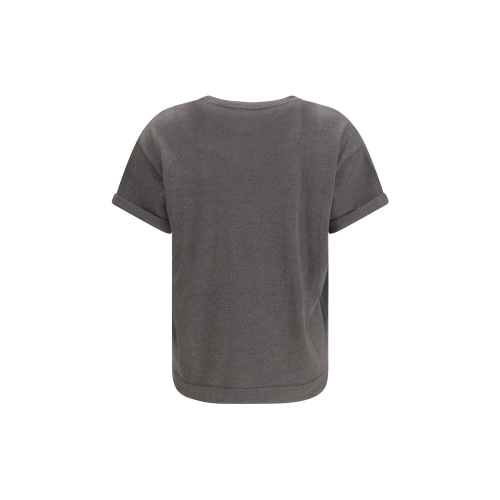Gray Nylon T-Shirt - ventzia