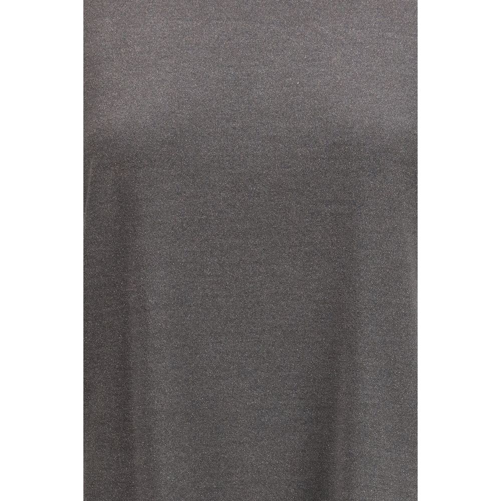 Gray Nylon T-Shirt - ventzia