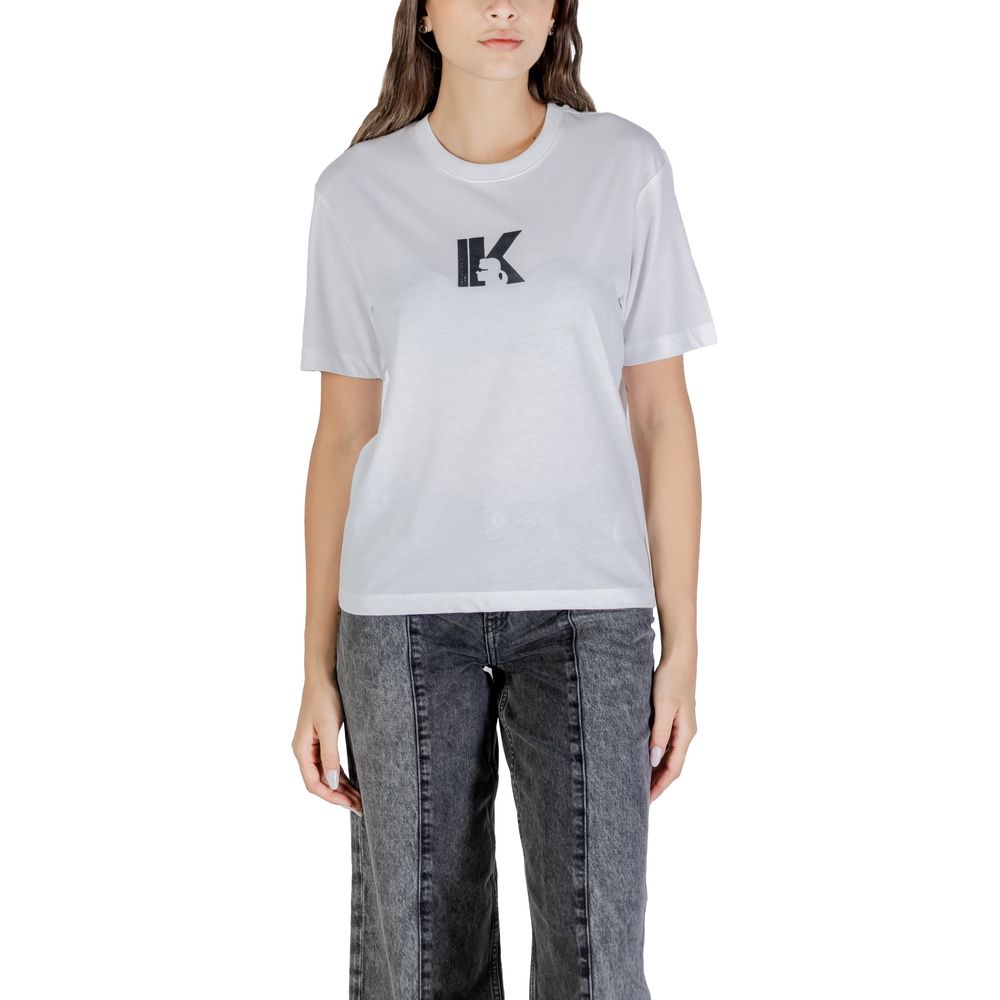 White Cotton T-Shirt - ventzia