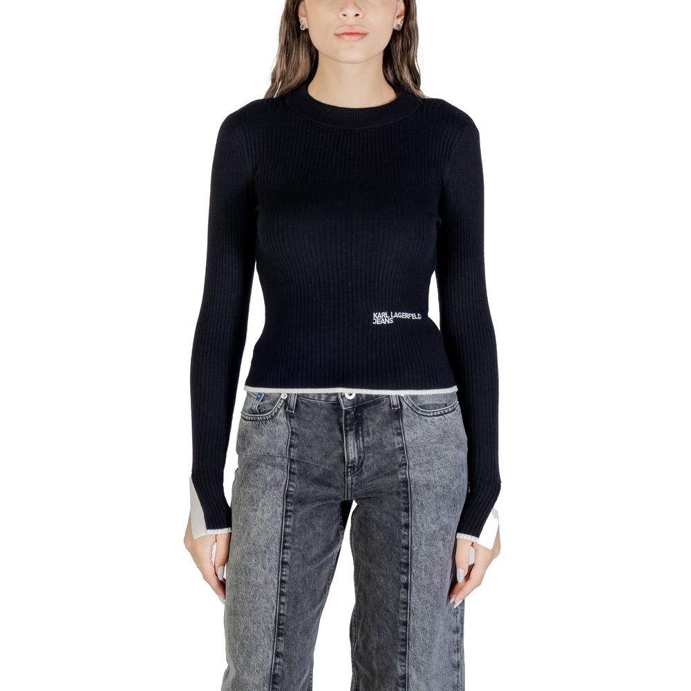 Black Viscose Sweatshirt - ventzia