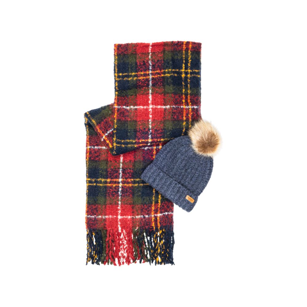 Bordeaux Polyester Scarf - ventzia