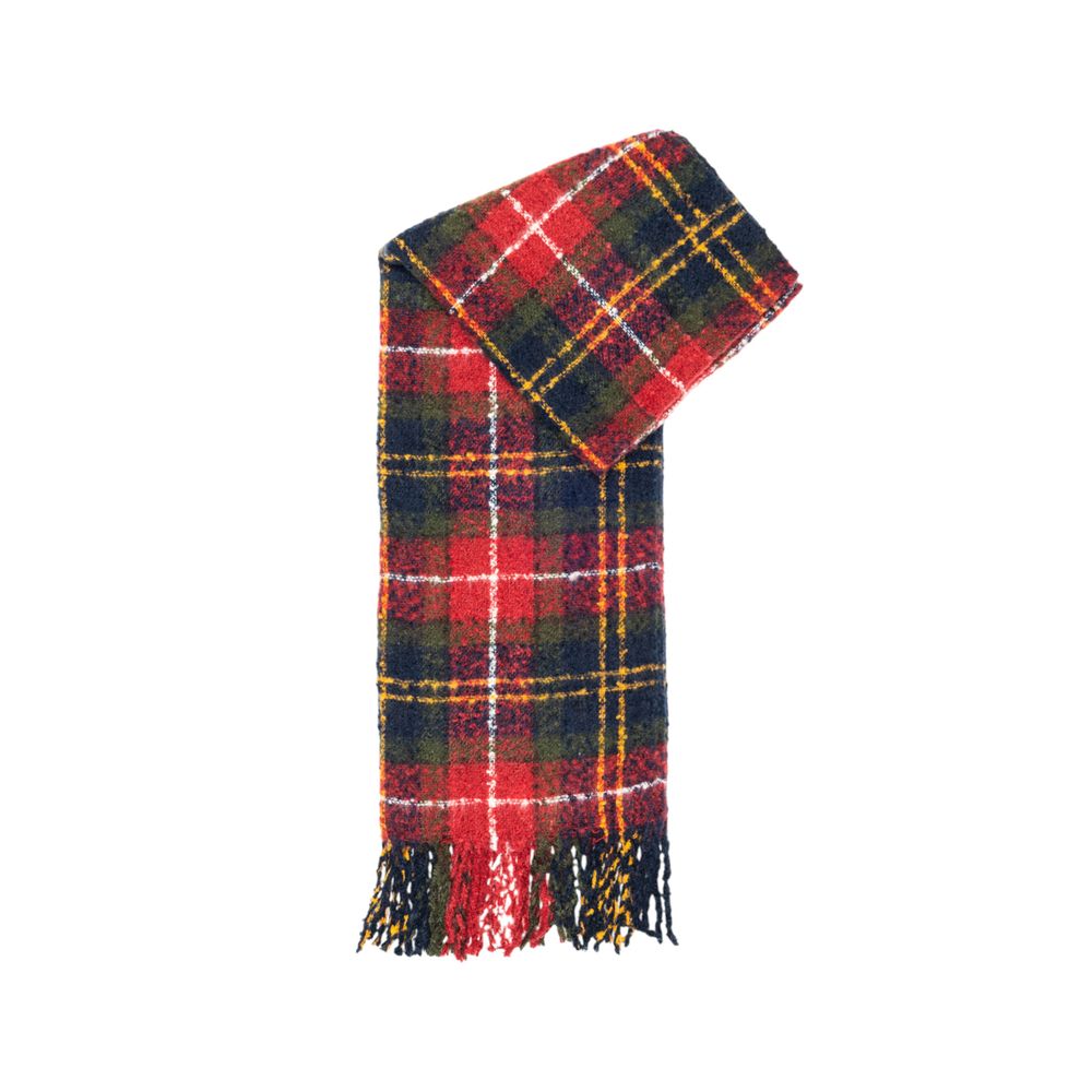Bordeaux Polyester Scarf - ventzia