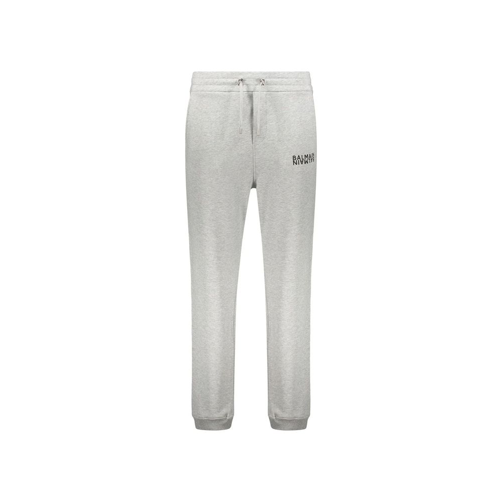 Gray Cotton Joggers (Workout Pants)