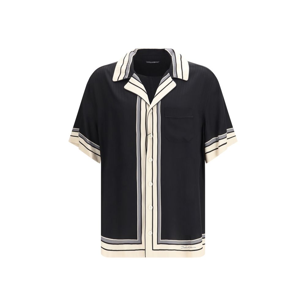Multicolor Silk Pattern Shirt - ventzia