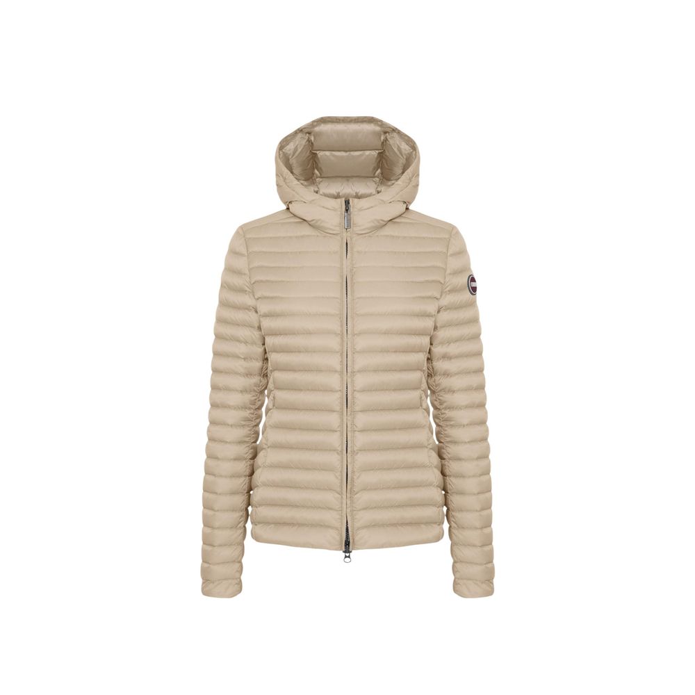 Beige Polyamide Coat - ventzia