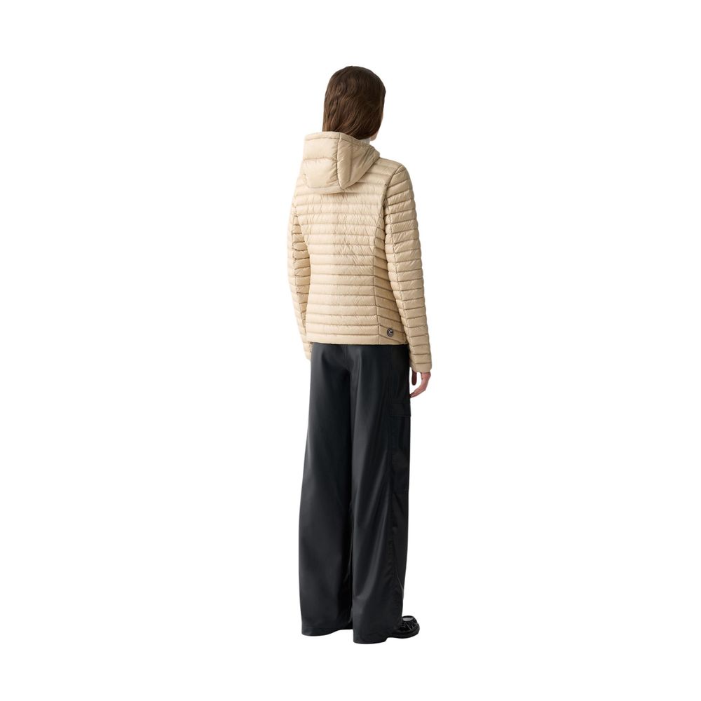 Beige Polyamide Coat - ventzia