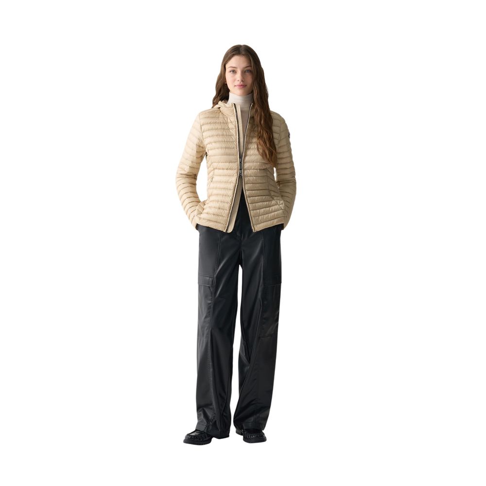 Beige Polyamide Coat - ventzia
