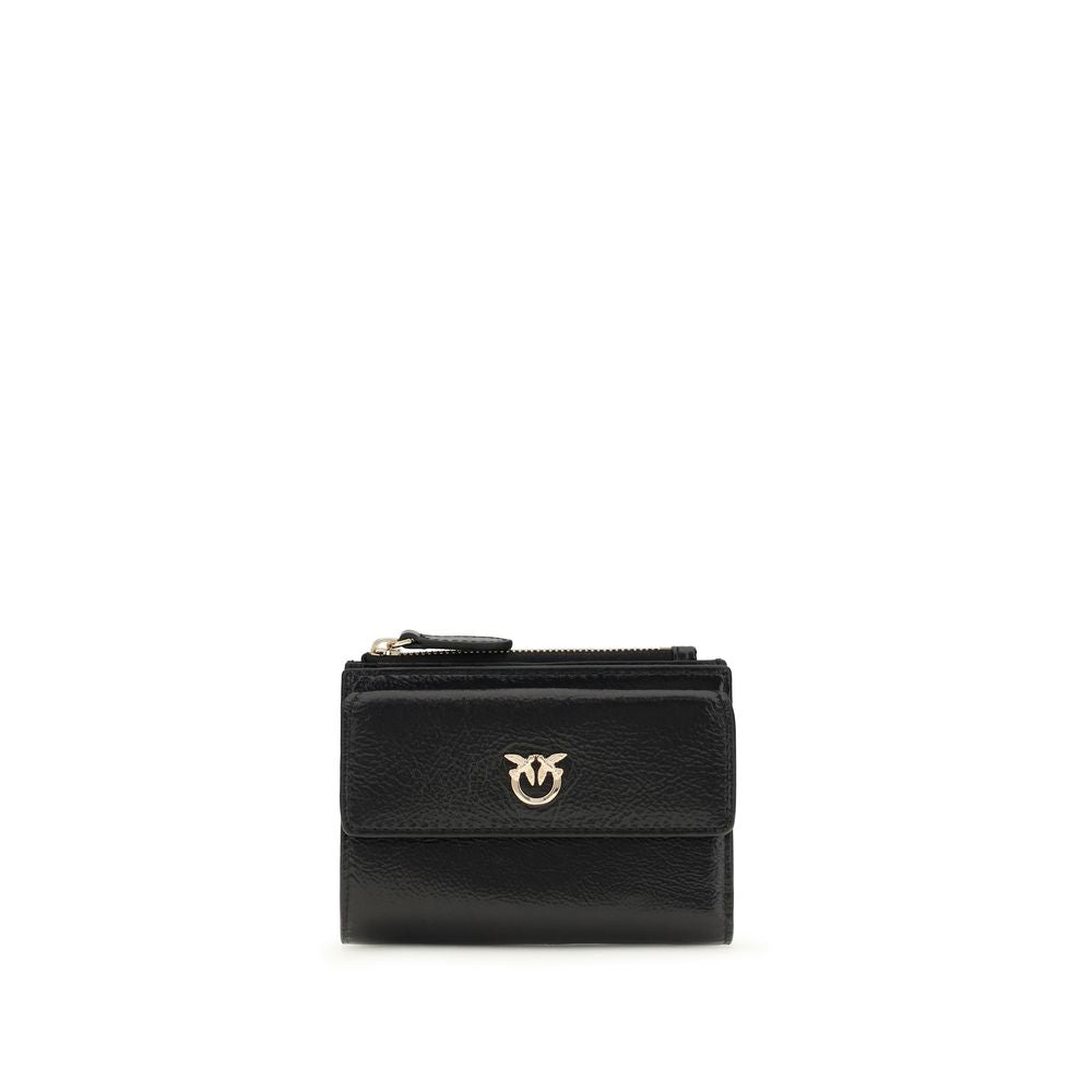 Black Calf Leather Bos Taurus Wallet - ventzia