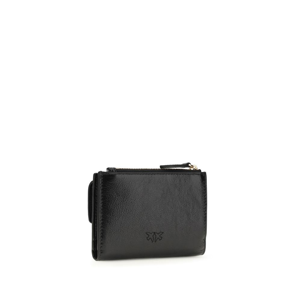 Black Calf Leather Bos Taurus Wallet - ventzia