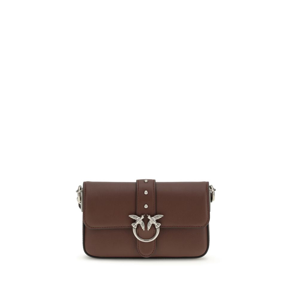 Brown Calf Leather Bos Taurus Shoulder Bag - ventzia