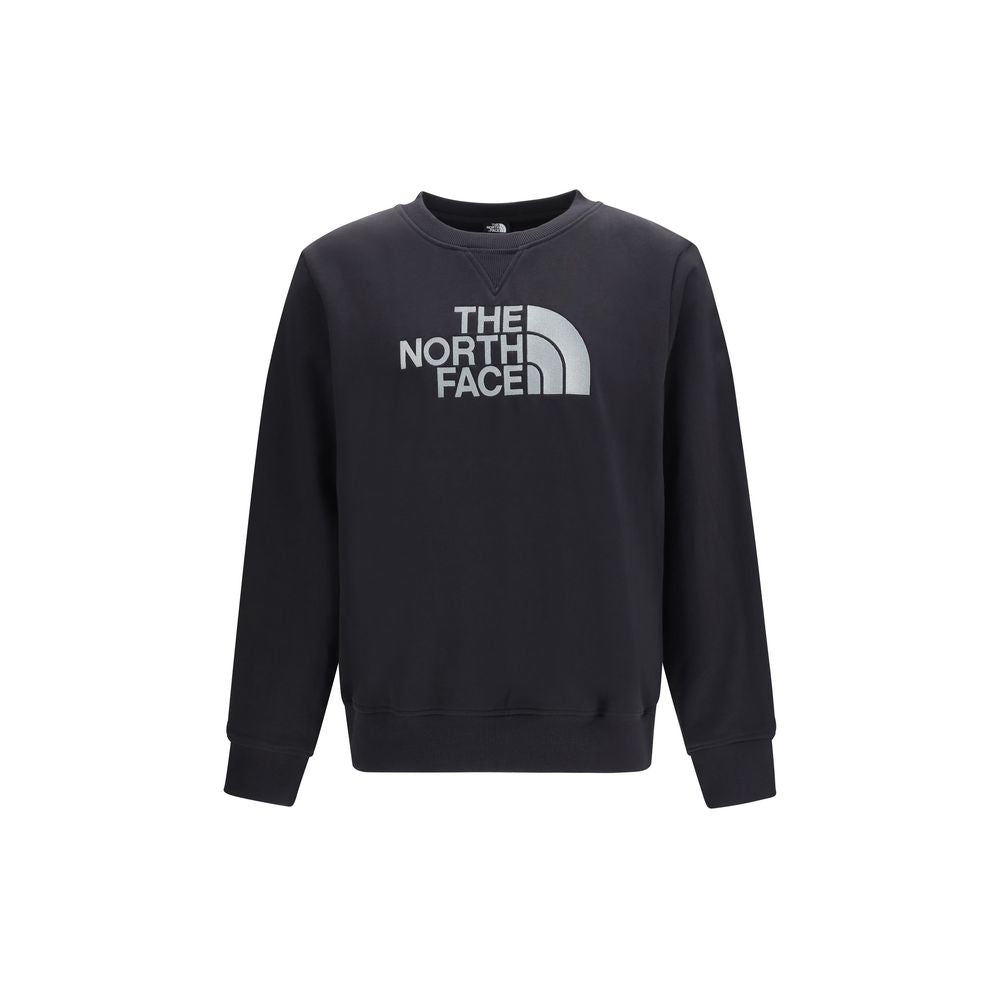 Black Cotton Sweatshirt - ventzia