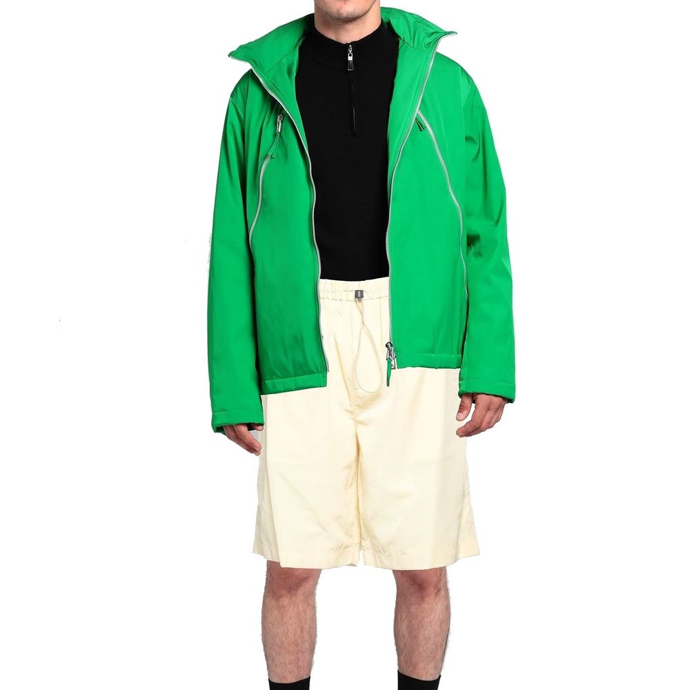 Bicolor Polyamide Shorts - ventzia