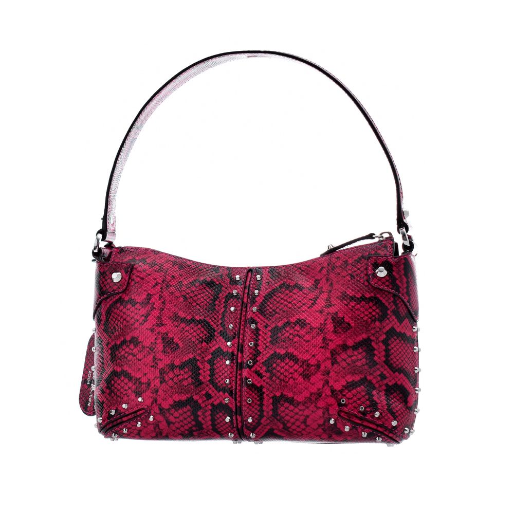 Multicolor Leather Shoulder Bag - ventzia
