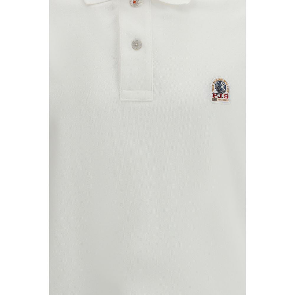 White Cotton Polo Shirt - ventzia
