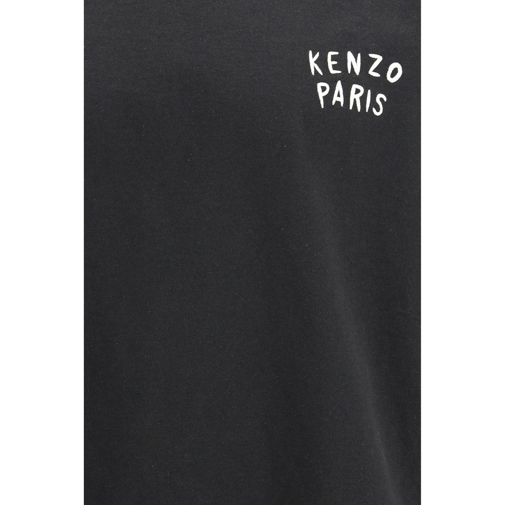 Black Cotton Long Sleeve T-Shirt - ventzia