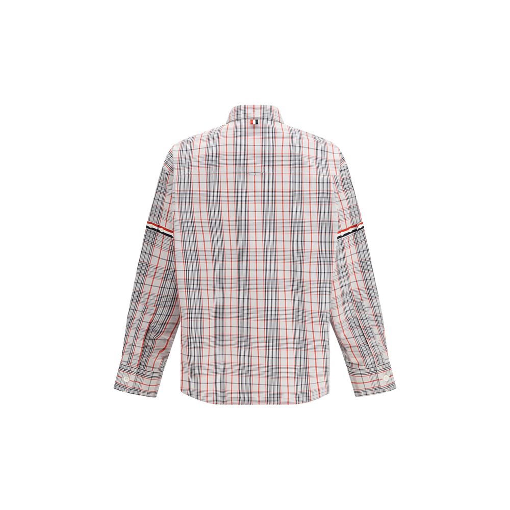 Multicolor Fabric Pattern Shirt - ventzia