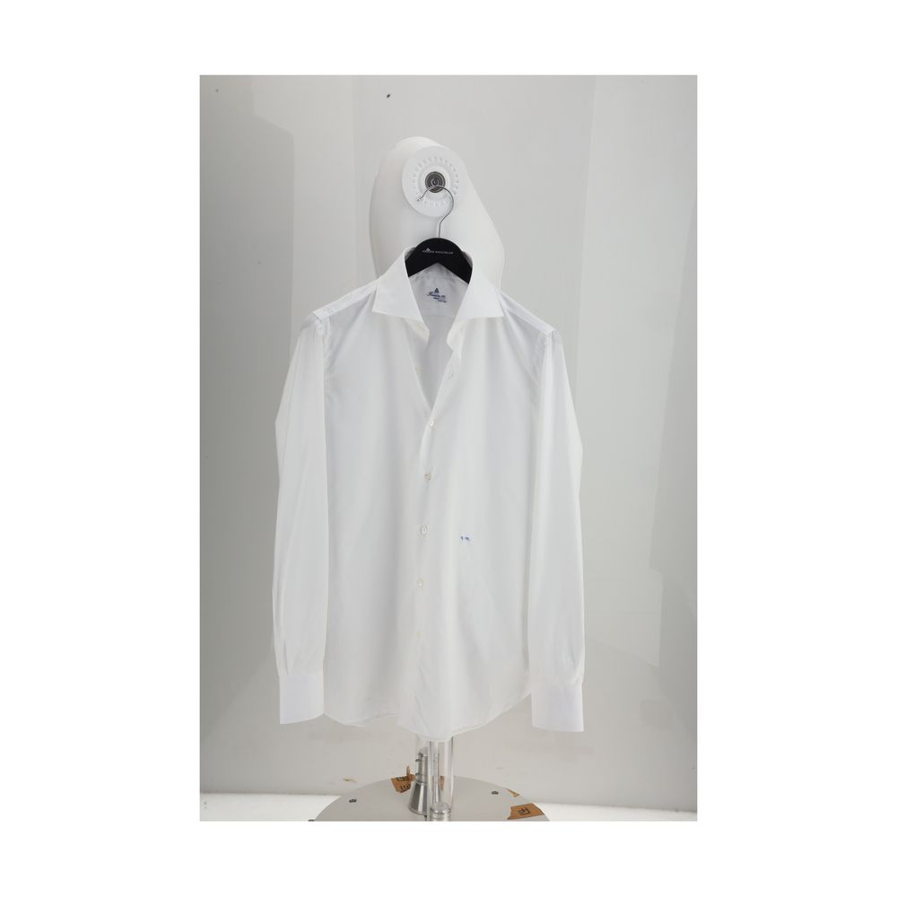 White Cotton Shirt - ventzia