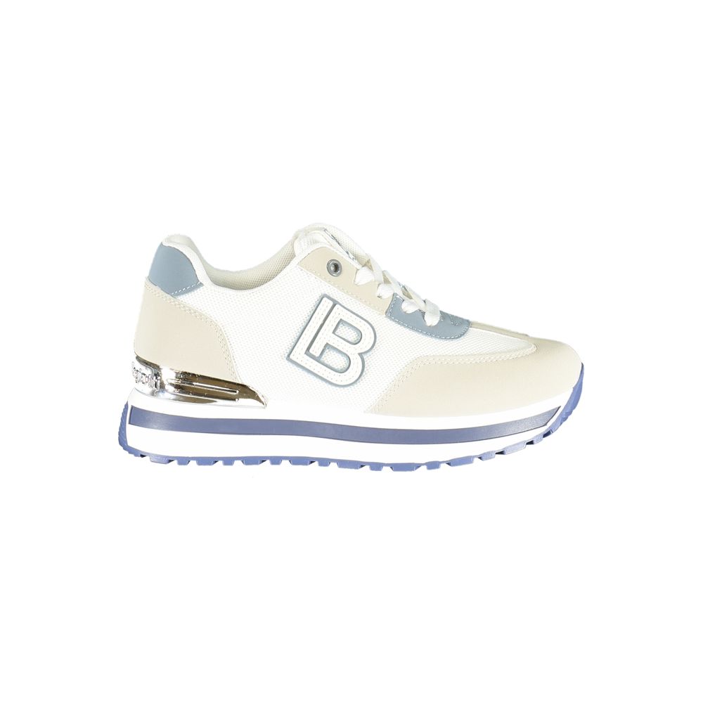 Bianco Polyurethane Women Sneaker - ventzia