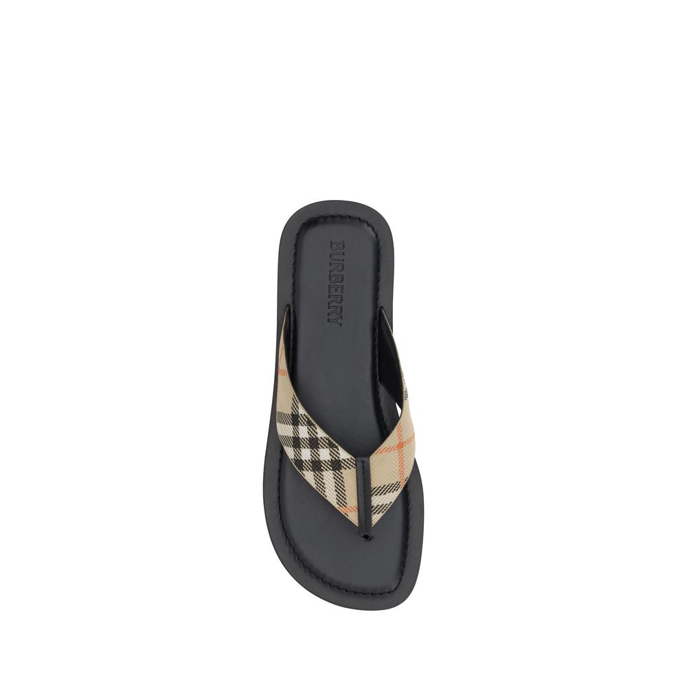 Multicolor Polyamide Flip-Flop Sandals - ventzia