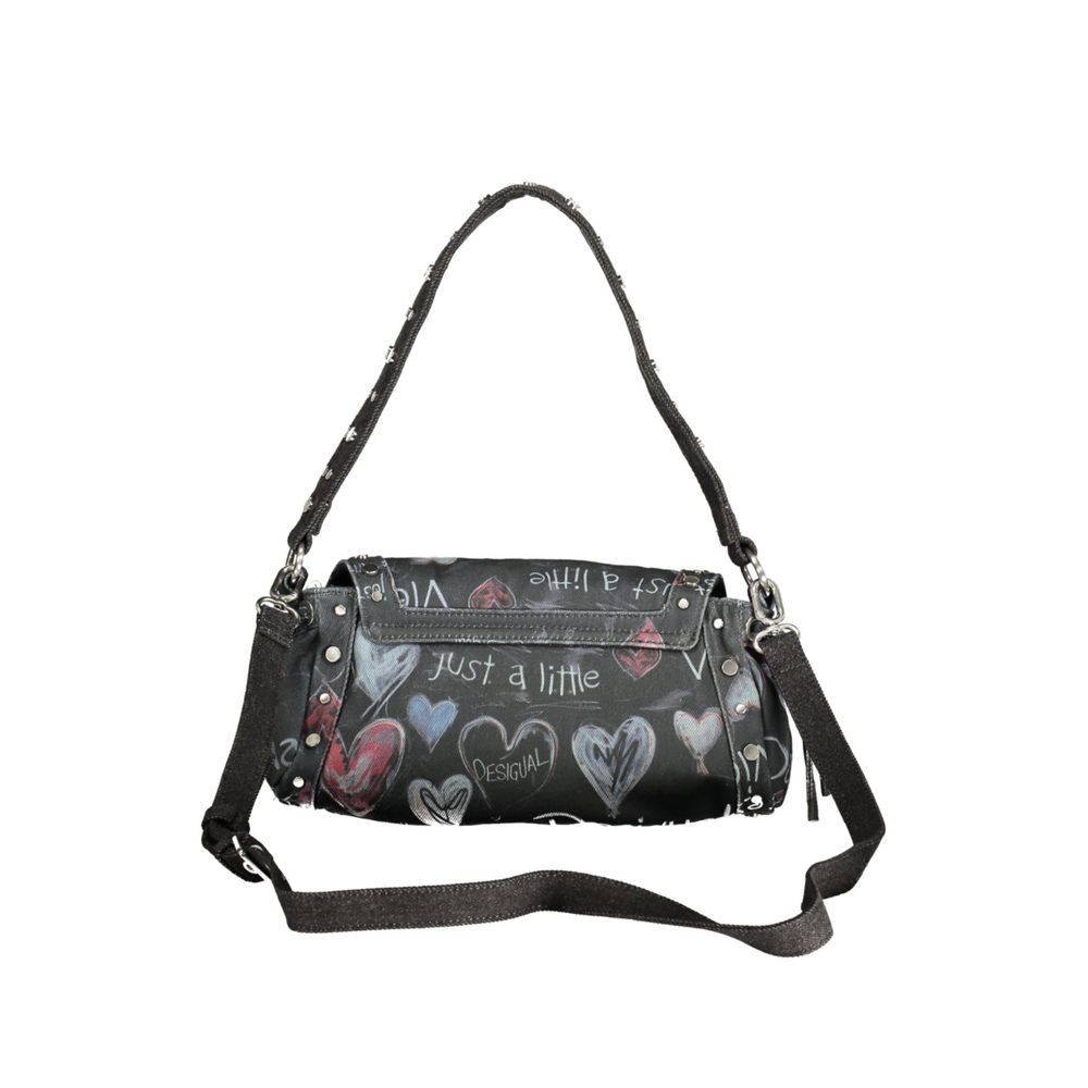 Black Polyester Women Bag - ventzia