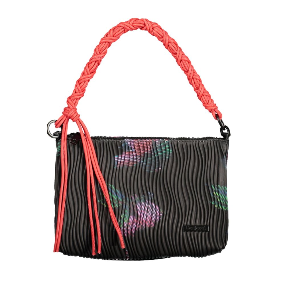 Nero Poliuretano Women Handbag - ventzia