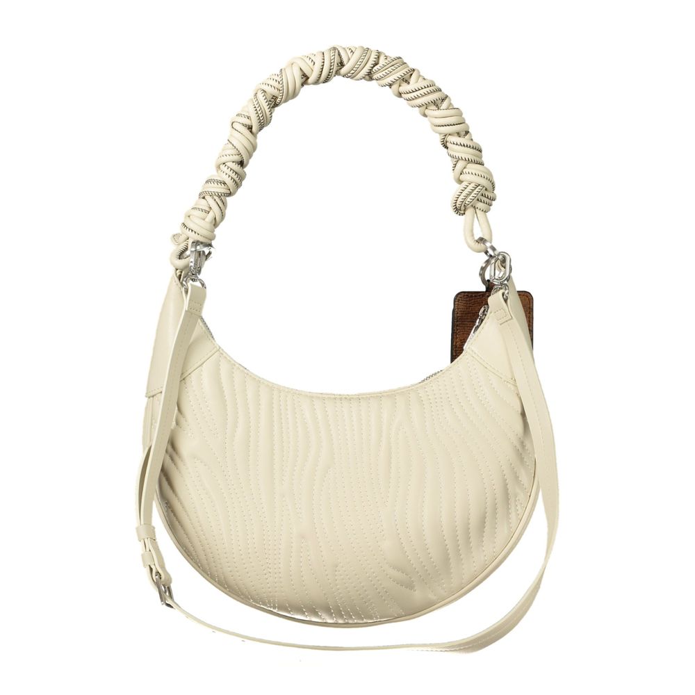 Bianco Poliuretano Women Handbag - ventzia
